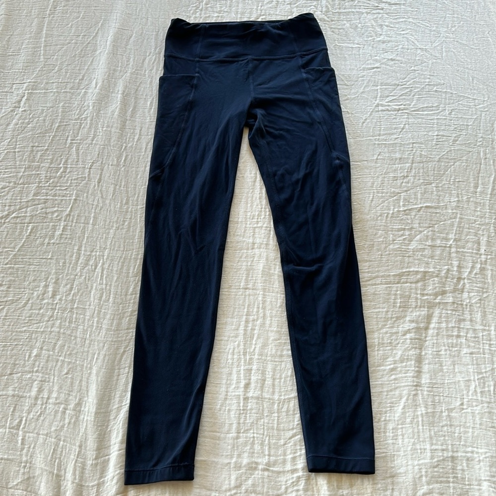 Athleta Girl Dark Blue legging Size XL/14